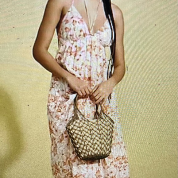 NWT - J. Crew Sedona Beaded Basket Bag in Straw - Picture 2 of 3